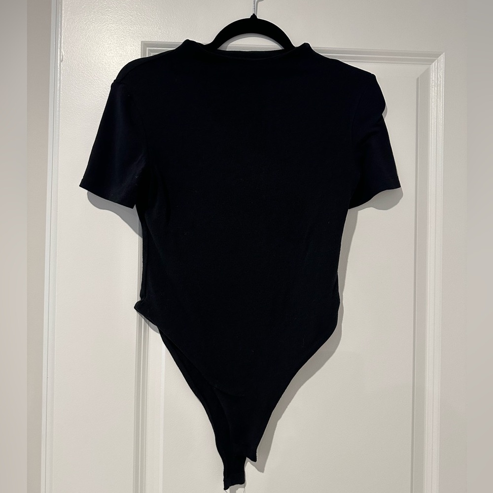 MATTE COLLECTION

Matte Basix Sculpt short sleeve Bodysuit - Black XL
